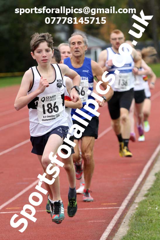 One mile, NECAA Open Meeting, Morpeth, Sunday, October 18th. David T. Hewitson/Sports for All Pics